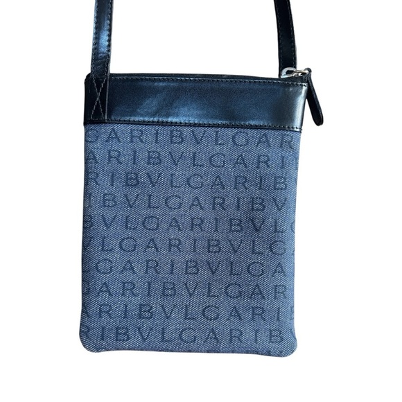 BVLGARI Monogram Canvas & Leather Mini Mania Shoulder Bag - Picture 10 of 13